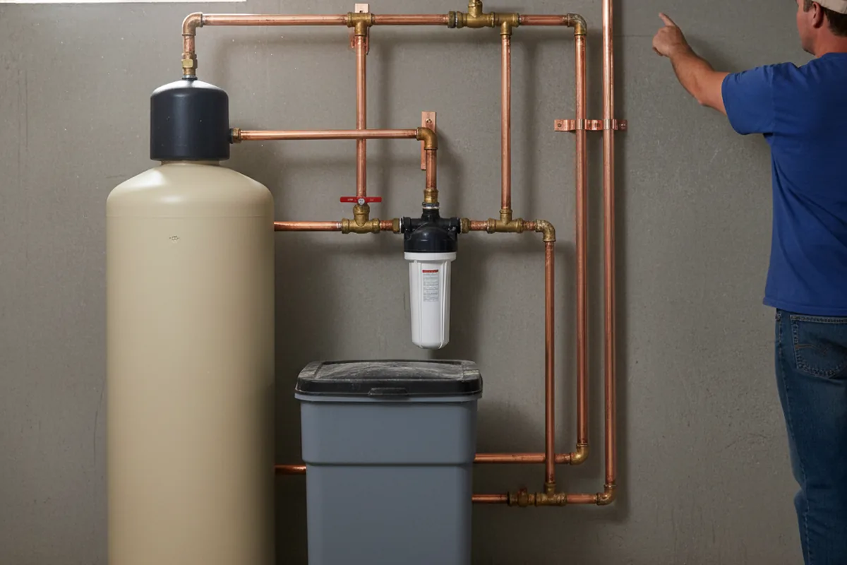 Whole-house water treatment system installed in Chesapeake City